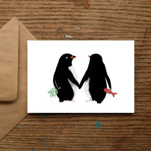 Christmas Love Penguin Christmas Cards