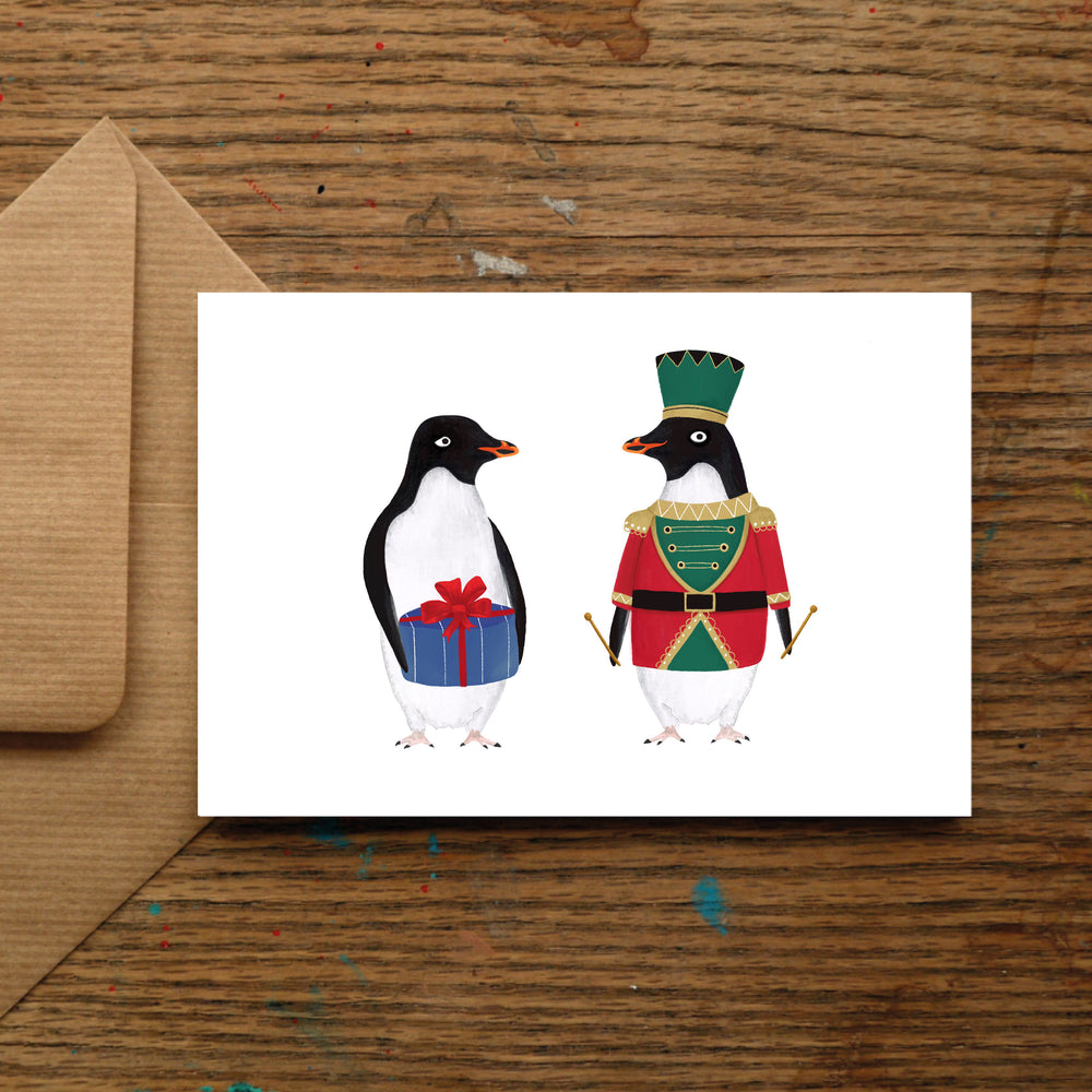 Little Drummer Boy Penguin Christmas Cards