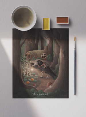 
            
                Load image into Gallery viewer, The Hermit - Fine Art Giclee Print
            
        