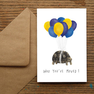 
            
                Load image into Gallery viewer, New Home Tortoise Greetings Card
            
        