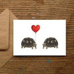 Tortoise Love Greetings Card