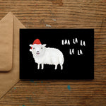 Baa la la Sheep Christmas Cards