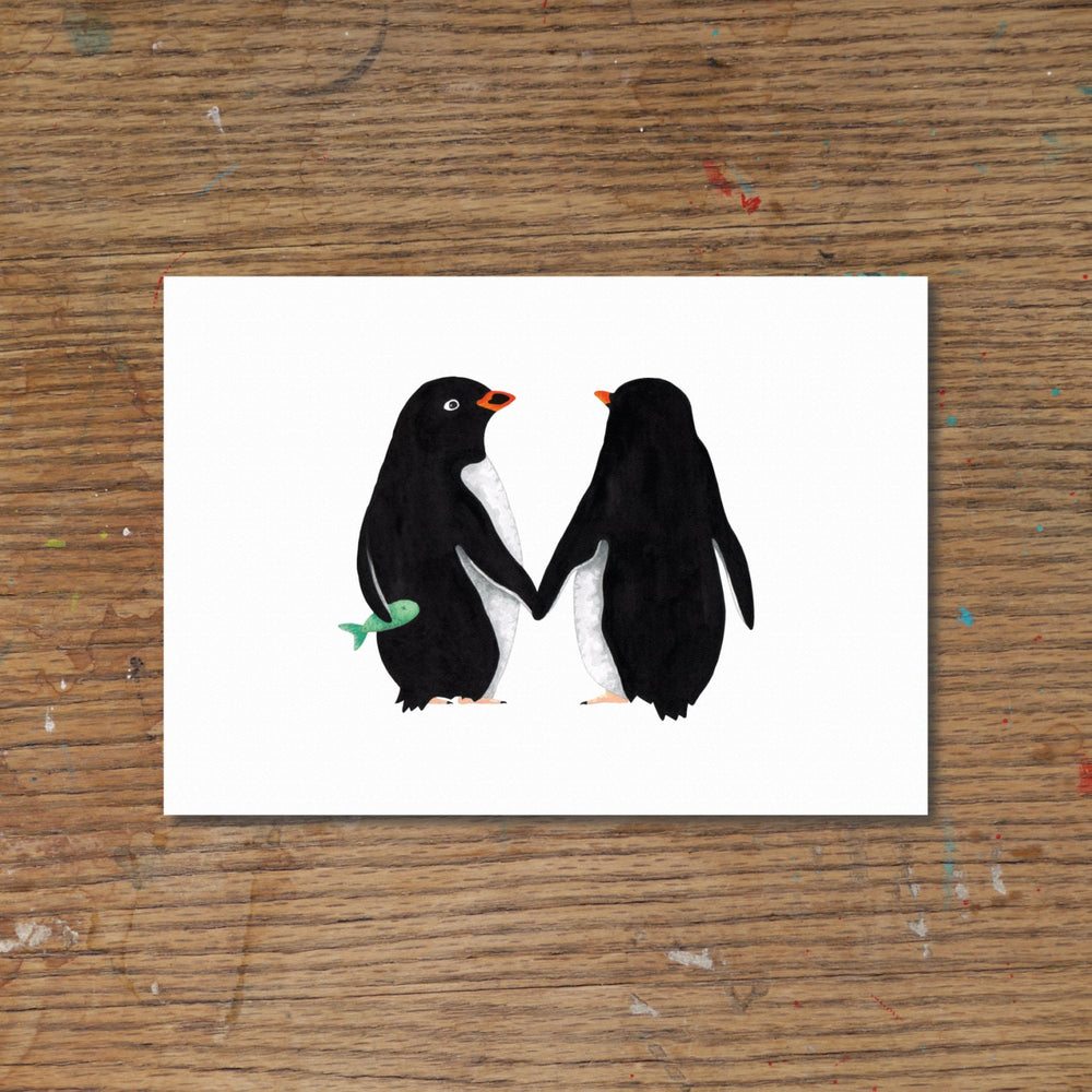 
            
                Load image into Gallery viewer, Penguin Love Art Print
            
        